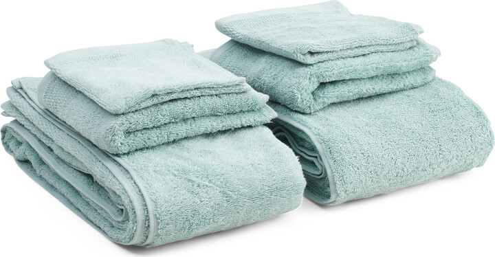Laura Ashley 6pc Galveston Antibacterial Towel Set - ShopStyle