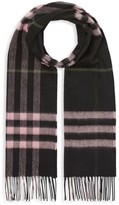 Thumbnail for your product : Burberry Giant Check Cashmere Scarf