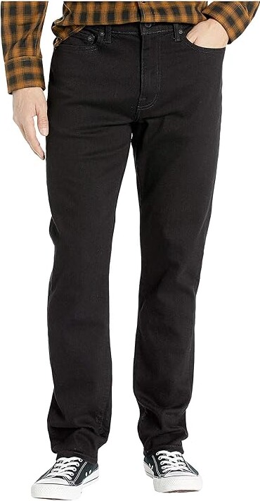 Lucky Brand 410 Athletic Fit Jeans in Black Rinse Men's Jeans Black Rinse : 30 30, Elastane/Denim/Cotton