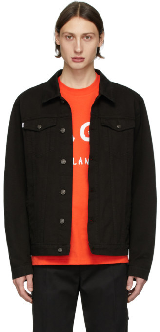 red and black square jacket