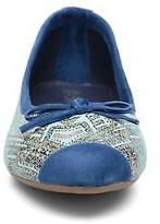 Thumbnail for your product : Coco et abricot Women's Belline 2 Rounded toe Ballet Pumps in Blue