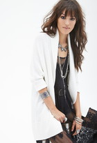 Thumbnail for your product : Forever 21 Open-Front Dolman Cardigan