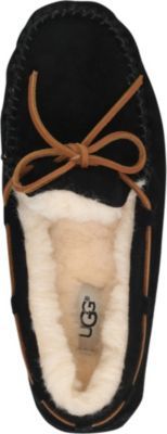 UGG Dakota sheepskin-lined suede loafers