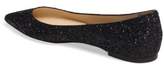 Thumbnail for your product : Jimmy Choo Romy Glitter Flat