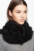 Thumbnail for your product : Pologeorgis Genuine Dyed Lamb Fur Collar