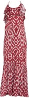 Thumbnail for your product : Cliché Reborn Burgundy Maxi Cross Back Summer Dress