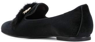 Ermanno Scervino stone embellished slippers