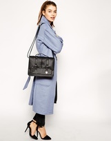 Thumbnail for your product : ASOS Large Scallop Satchel