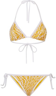 Fendi FF-Vertigo triangle bikini set - ShopStyle Two Piece Swimsuits