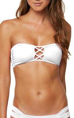 O'Neill Salt Water Solids Bandeau Bikini Top
