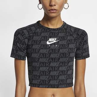 Nike Women's Short-Sleeve Print Top Air