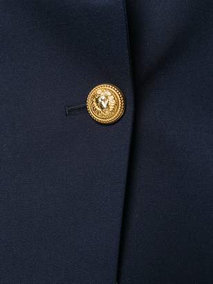 Balmain embossed button blazer