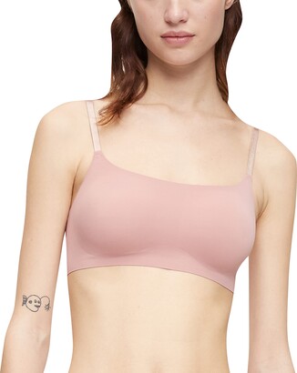 Calvin Klein Invisibles Comfort Lightly Lined Retro Bralette QF4783 - Macy's