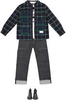 Thumbnail for your product : Bonpoint Max flannel cotton jacket