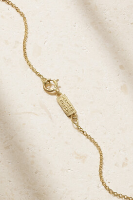 Jennifer Meyer Letter 18-karat Gold Diamond Necklace - A