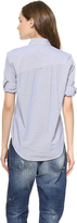Thumbnail for your product : Band Of Outsiders Fine Stripe Boyfriend Shirt