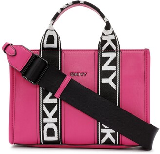dkny black and red bolsa