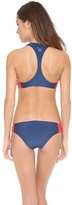Thumbnail for your product : Marc by Marc Jacobs Matte Cat Racer Back Bikini Top