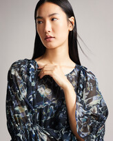 Thumbnail for your product : Ted Baker FIRELLA Oversized Midaxi Dress with Sash Tie