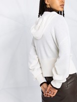 Thumbnail for your product : FEDERICA TOSI Hooded Wool Jumper