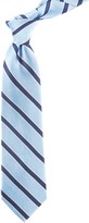 Thumbnail for your product : Tie Bar Honor Stripe Light Blue Tie