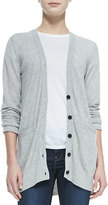 Thumbnail for your product : Vince Cashmere V-Neck Cardigan, Heather Snow