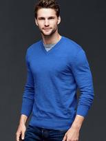 Thumbnail for your product : Gap Cotton slub V-neck sweater