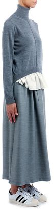 Semi-Couture Semicouture Grey Long Skirt