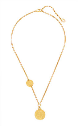 Ben-Amun 24K Gold-Plated Coin Necklace