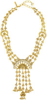 Thumbnail for your product : Oscar de la Renta Ornate Golden Charm Necklace
