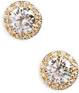 Thumbnail for your product : Nordstrom Halo Cubic Zirconia Stud Earrings