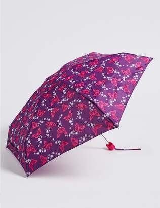 Marks and Spencer Butterfly Print Compact Umbrella