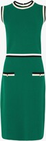 Thumbnail for your product : LK Bennett Angie Contrast Stripe Tailored Dress, Green/Cream