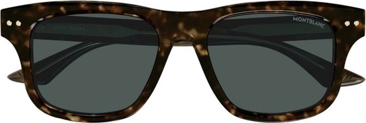 Montblanc Eyewear Square Frame Sunglasses