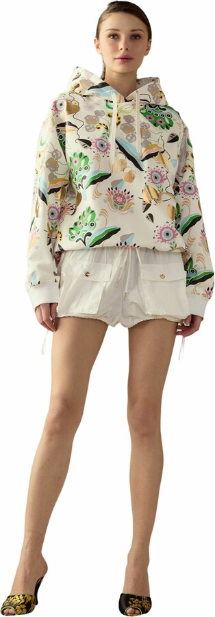 Cynthia Rowley Nylon Cargo Shorts