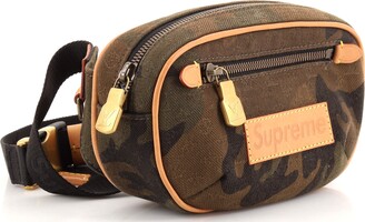 Louis Vuitton Bum Bag Limited Edition Supreme Camouflage Canvas at