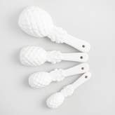 Thumbnail for your product : Cost Plus World Market Cost Plus White Ceramic Pineapple Measuring Spoon Set