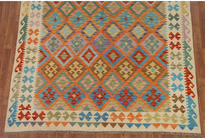 Foundry Select Kilim Reversible Wool Area Rug 7x10