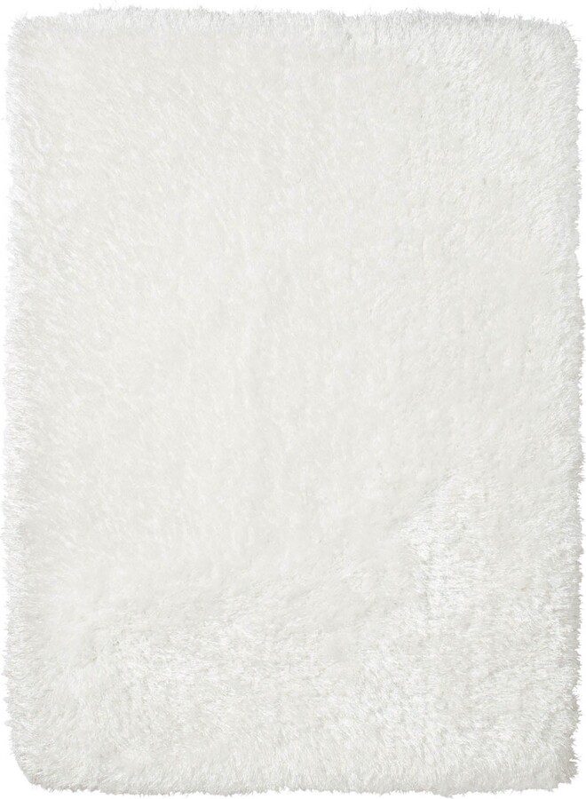 Dunelm Montana Shaggy Runner White ShopStyle Hallway Rugs