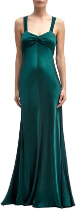 Ghost Bea Dress, Emerald Sea