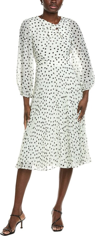 Maison Tara Chiffon Midi Dress