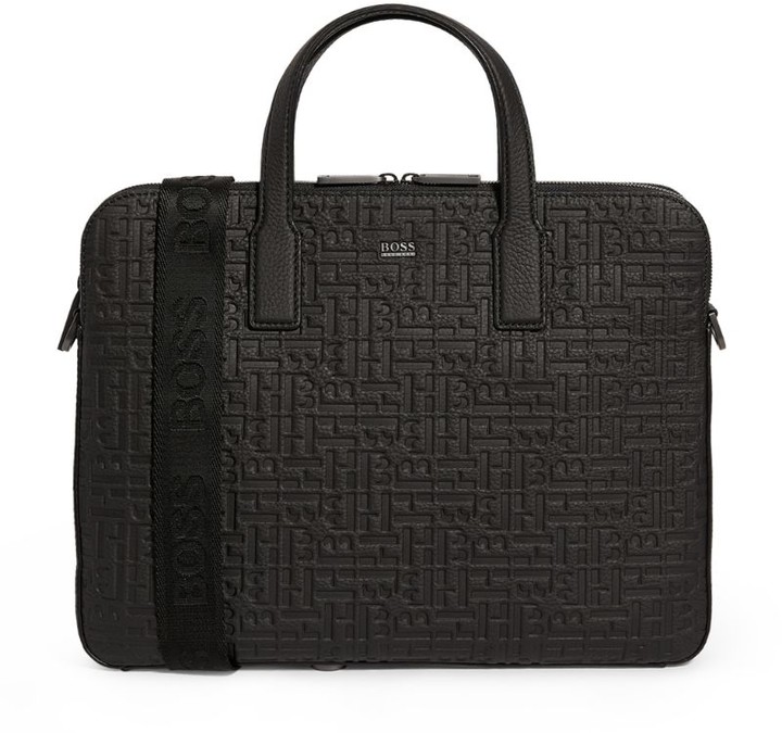 HUGO BOSS Embossed Logo Shoulder Bag ShopStyle