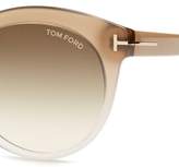 Thumbnail for your product : Tom Ford Eyewear - Monica Acetate Sunglasses - Womens - Beige