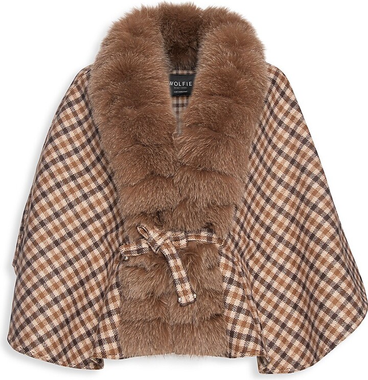 Wolfie furs cape Clearance