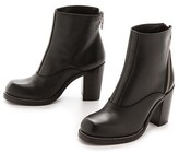 Thumbnail for your product : McQ Nazrul Curved Zip Ankle Booties
