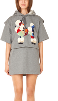 Thumbnail for your product : 3.1 Phillip Lim Poodle Layered Tunic Hoody