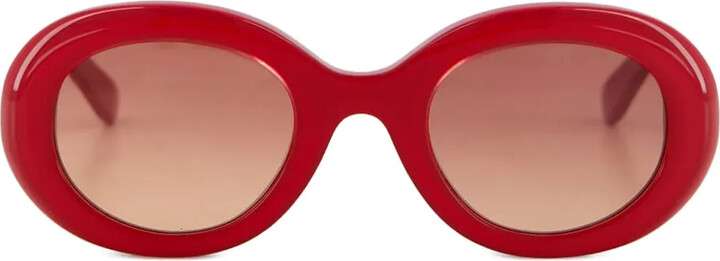 Emmanuelle Khanh Queen round-frame tinted sunglasses