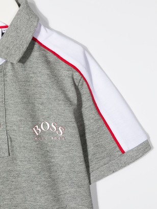 Boss Kidswear Logo Print Polo Shirt