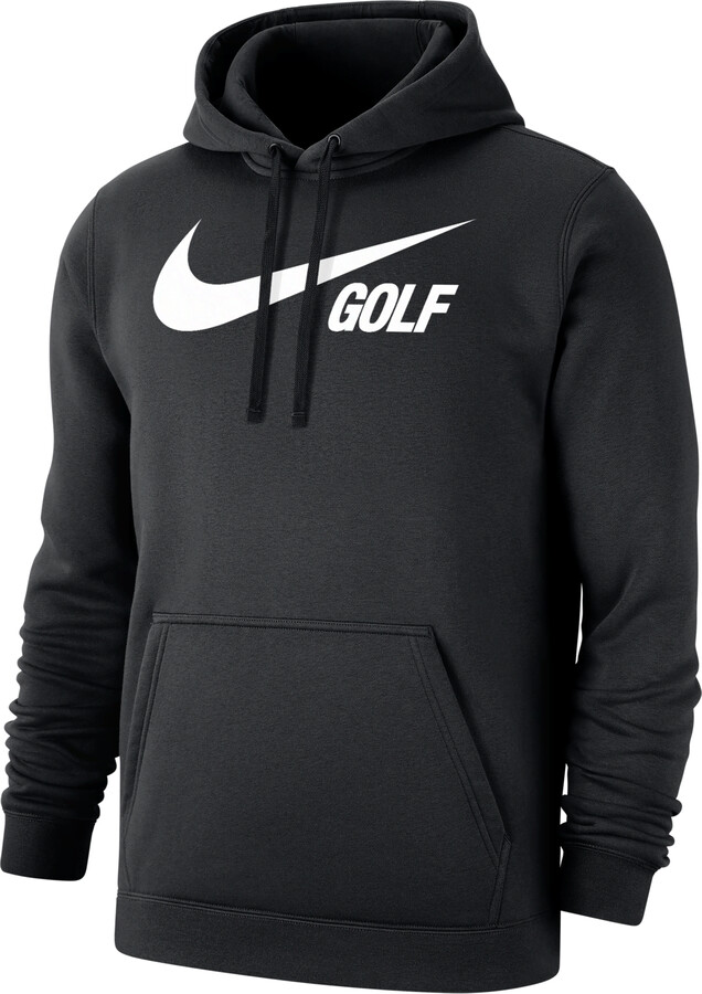 Nike Swoosh hoodie in black - ShopStyle