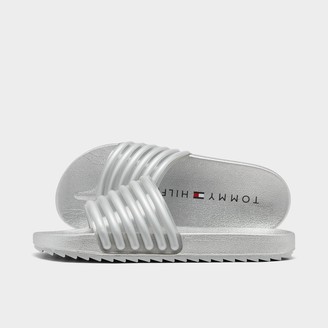 girls tommy hilfiger sliders